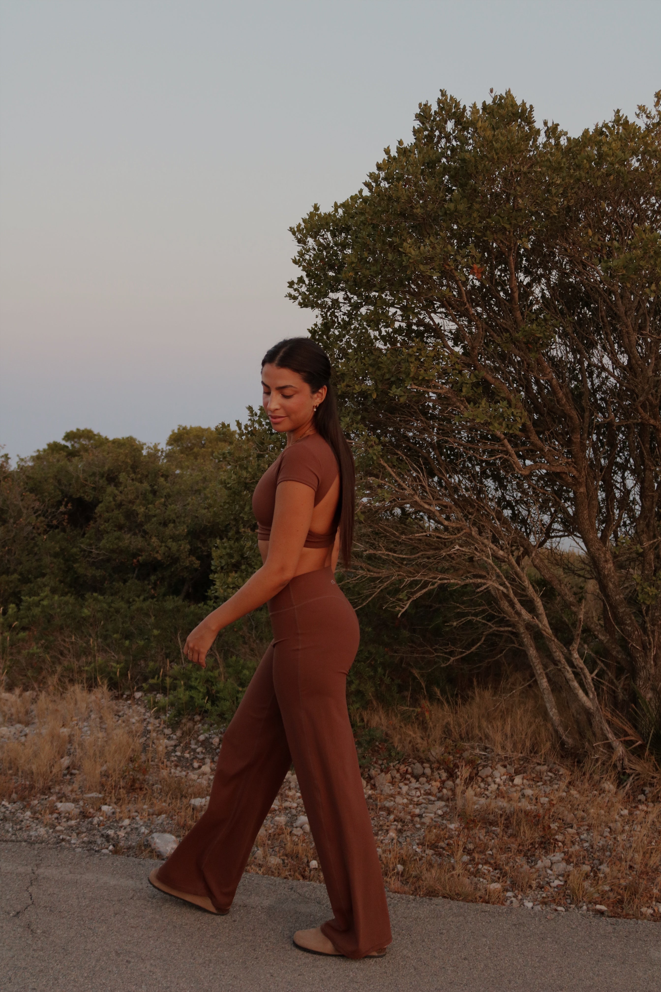 Pantalón Flow Mocha Dune