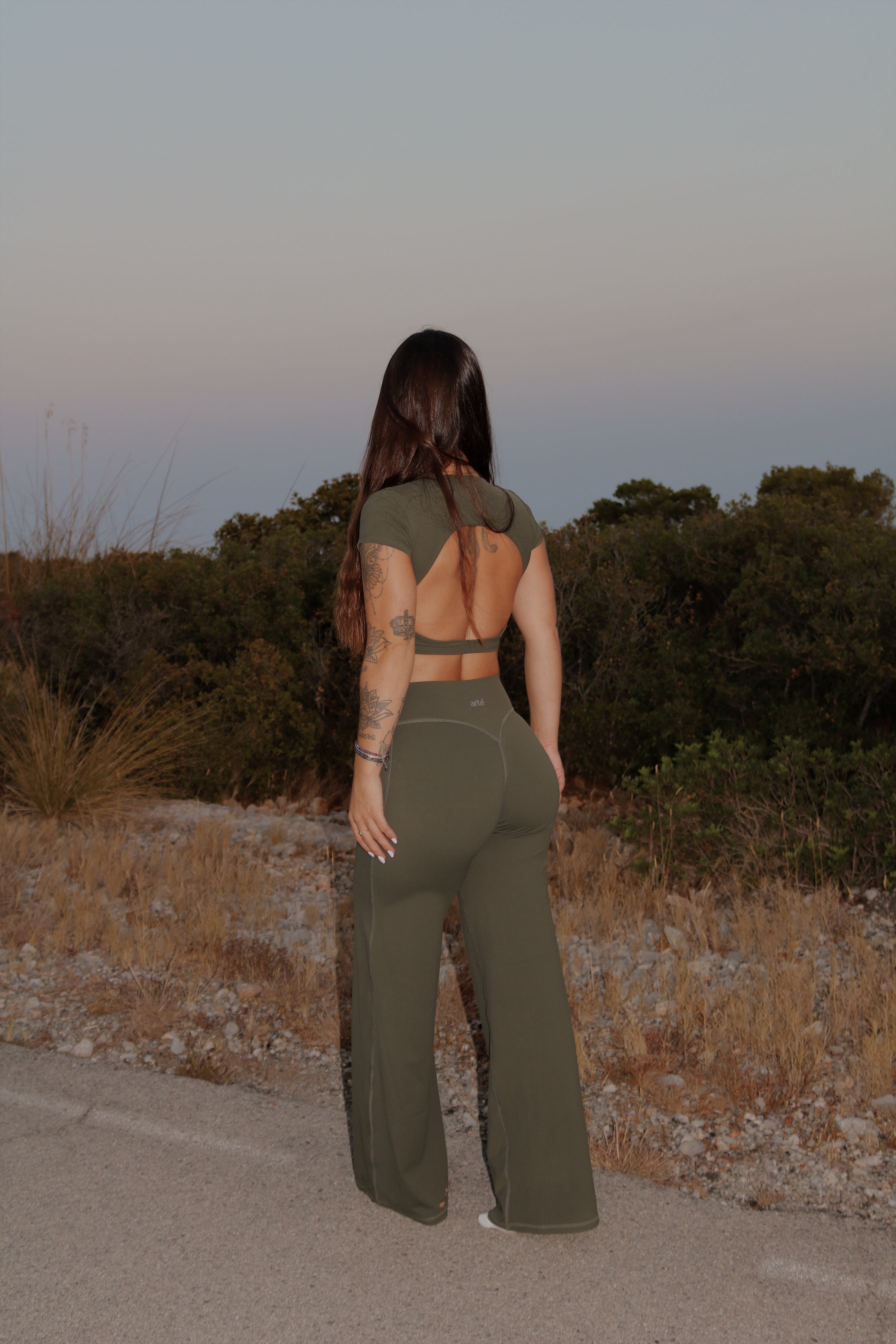 Pantalón Flow Olive Muse