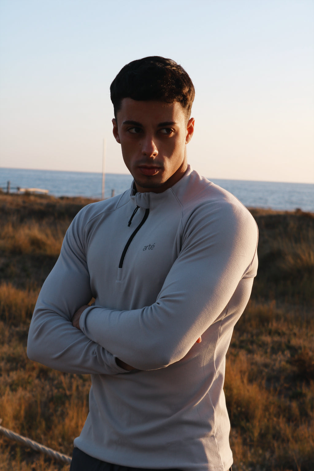 Sudadera técnica gris - arté