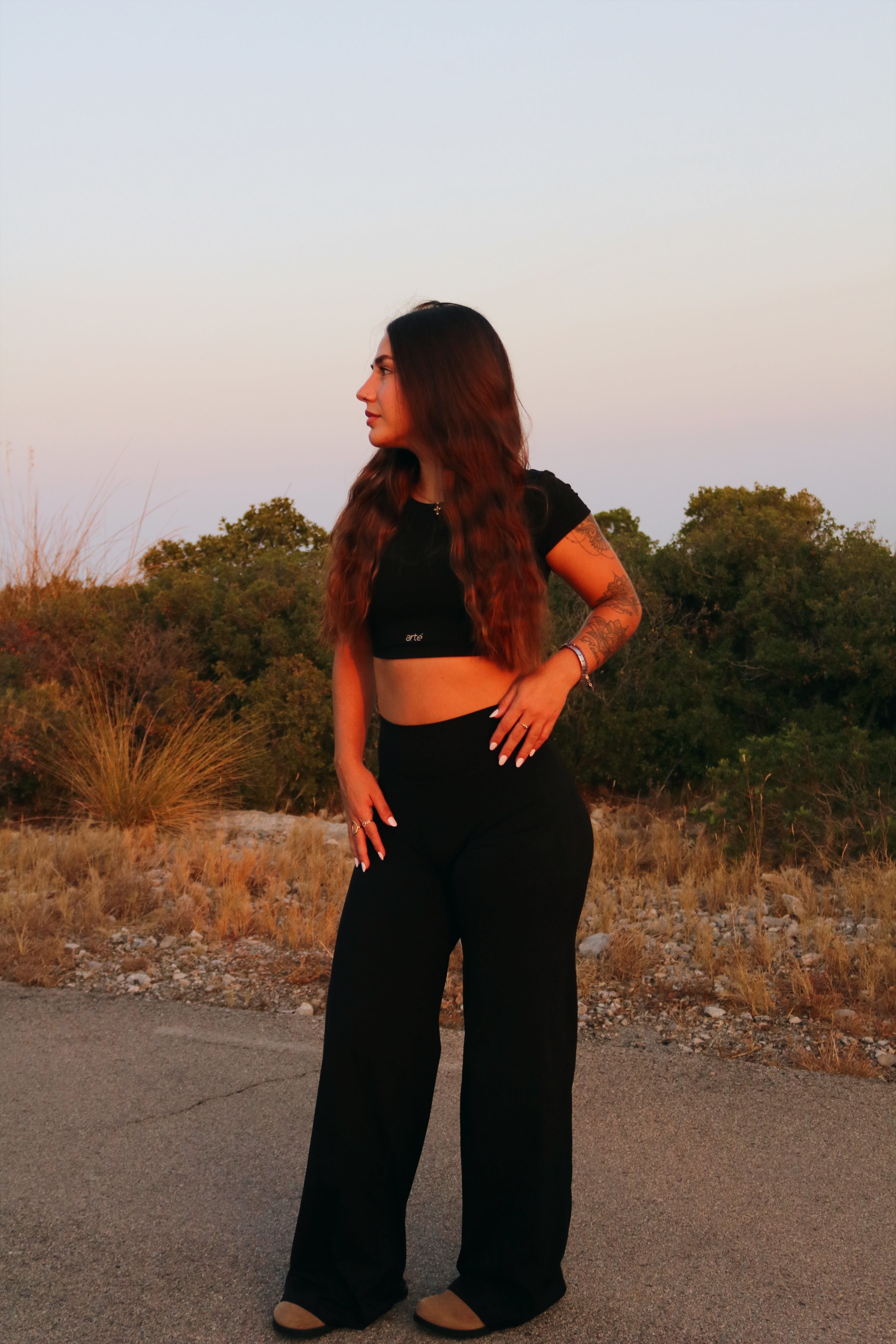 Pantalón Flow Noir Icon