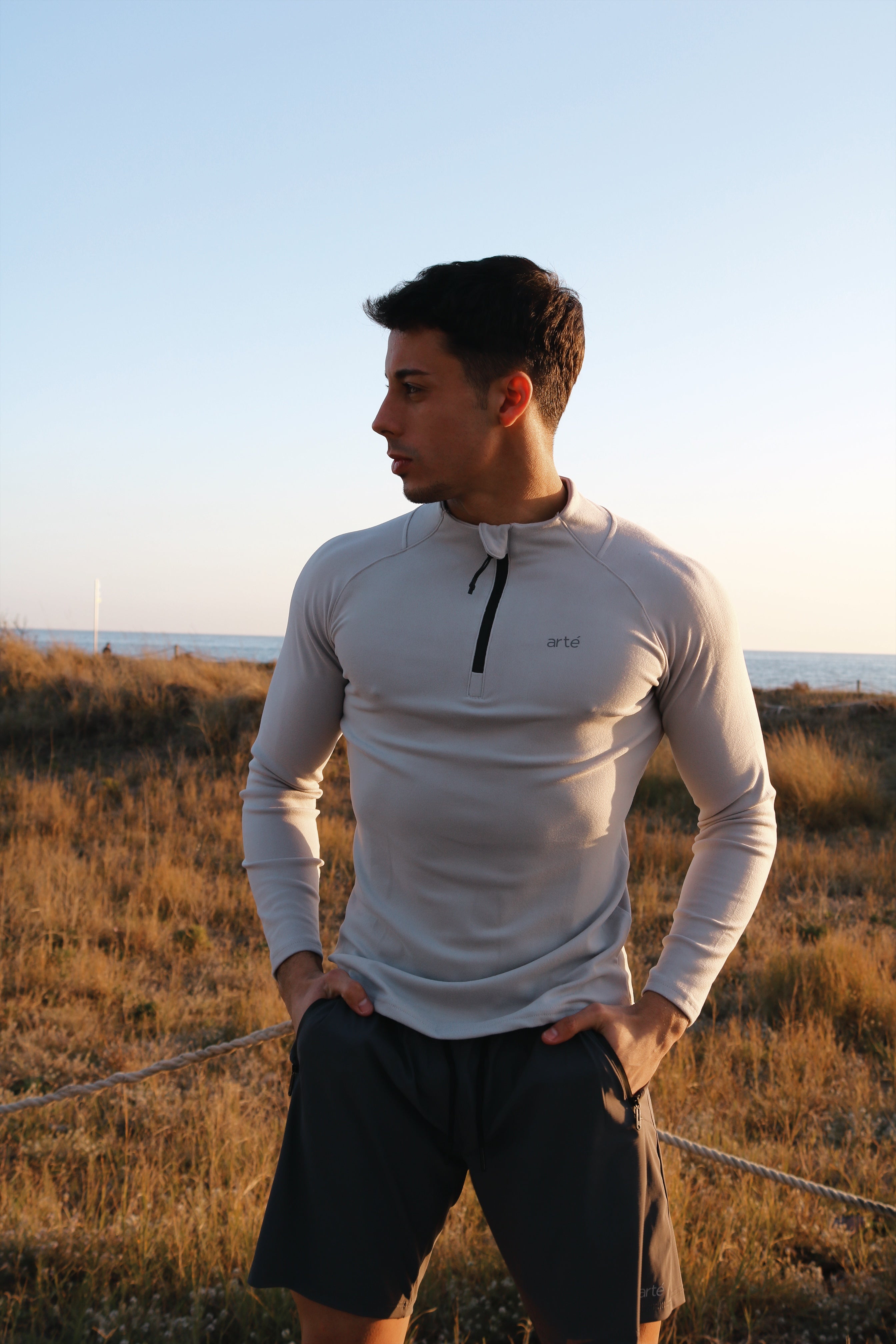 Sudadera técnica gris - arté