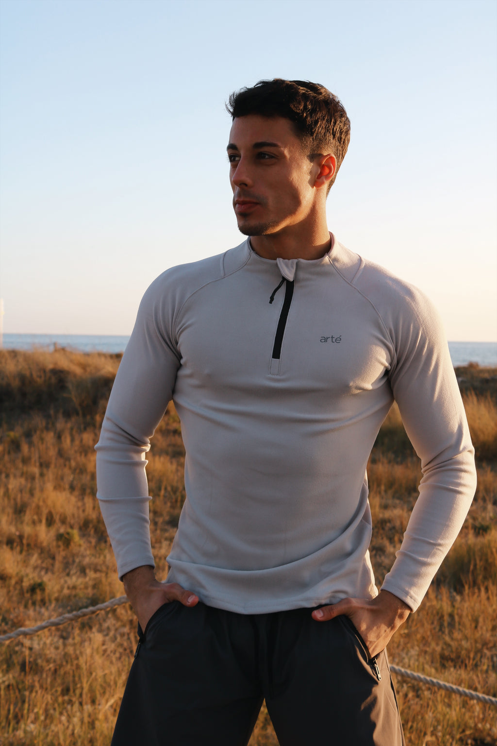 Sudadera técnica gris - arté