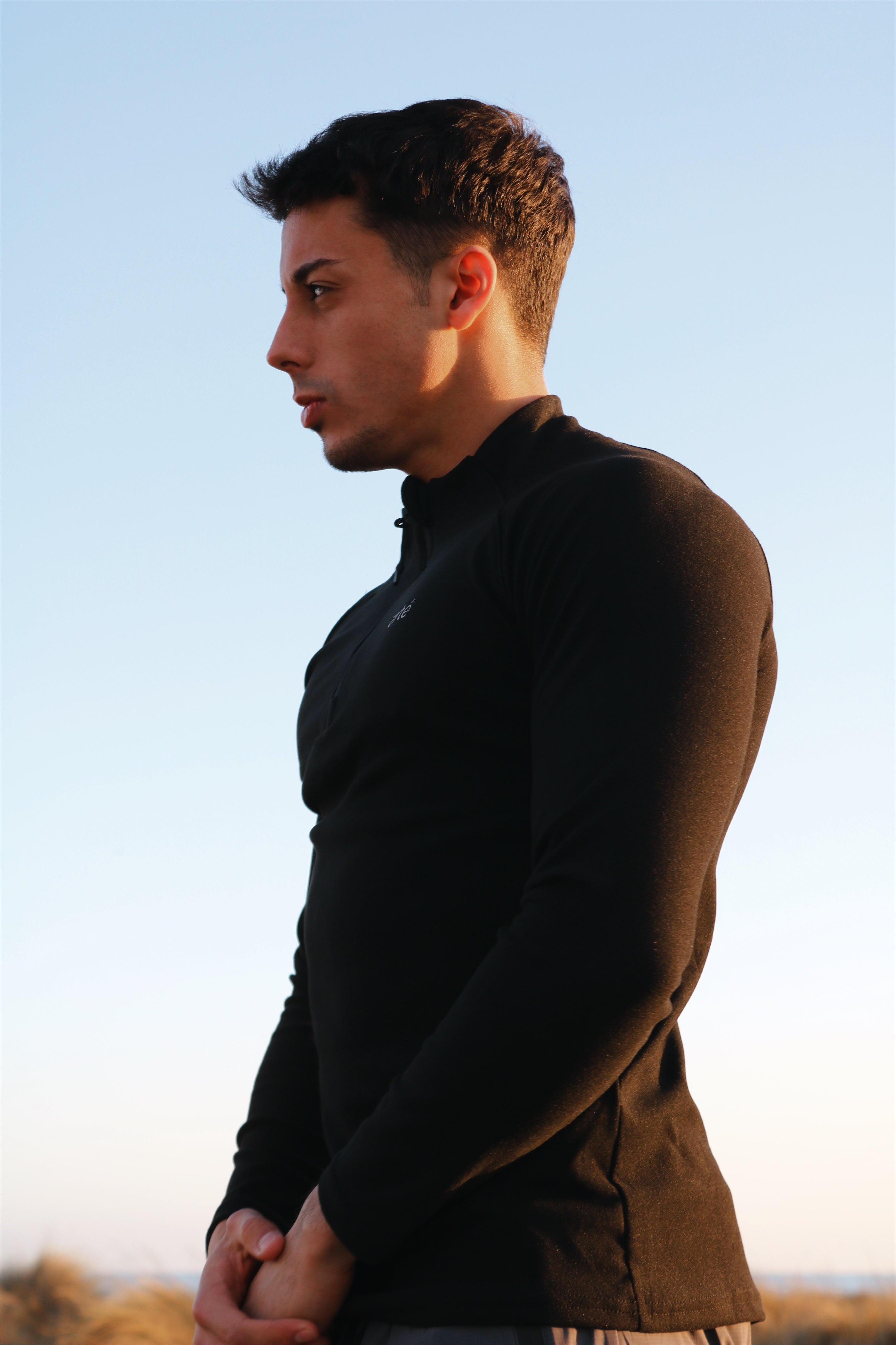 Sudadera técnica negra - arté