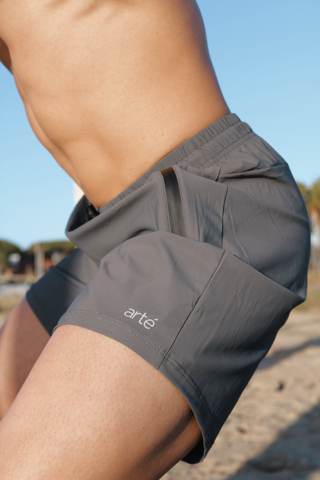 Shorts técnicos gris - arté