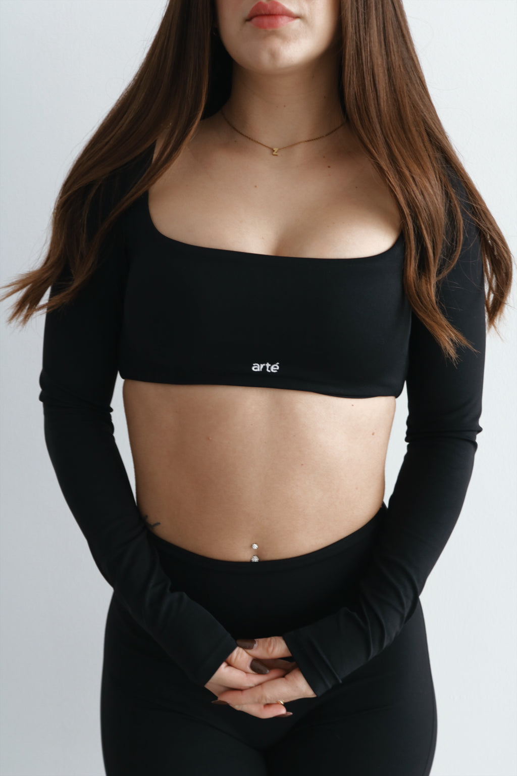 Top arté manga larga – Corte Recto