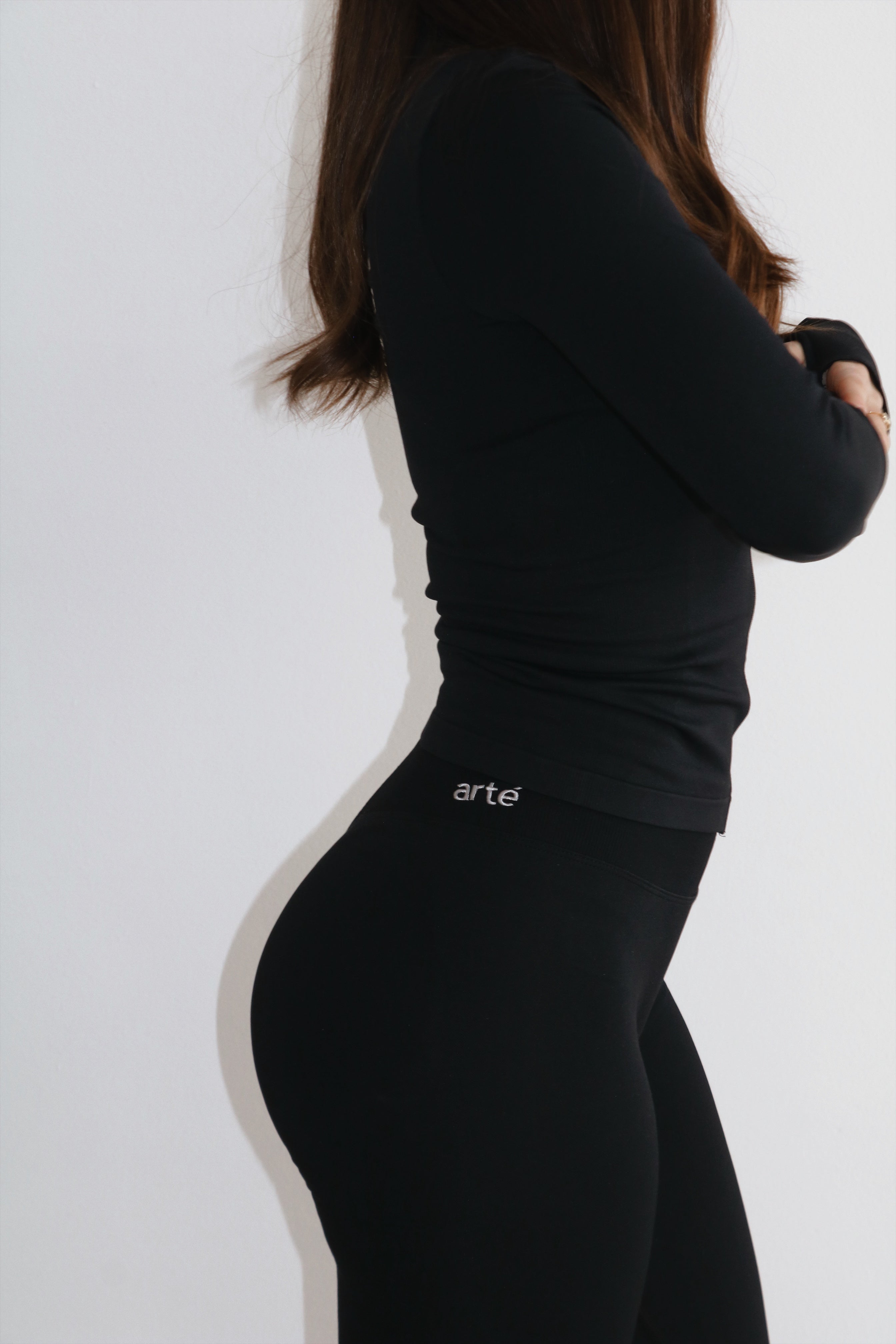 Leggings arté súper push up – Tiro Medio