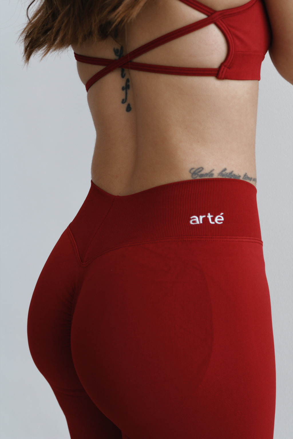 Leggings arté súper push up – Tiro Medio