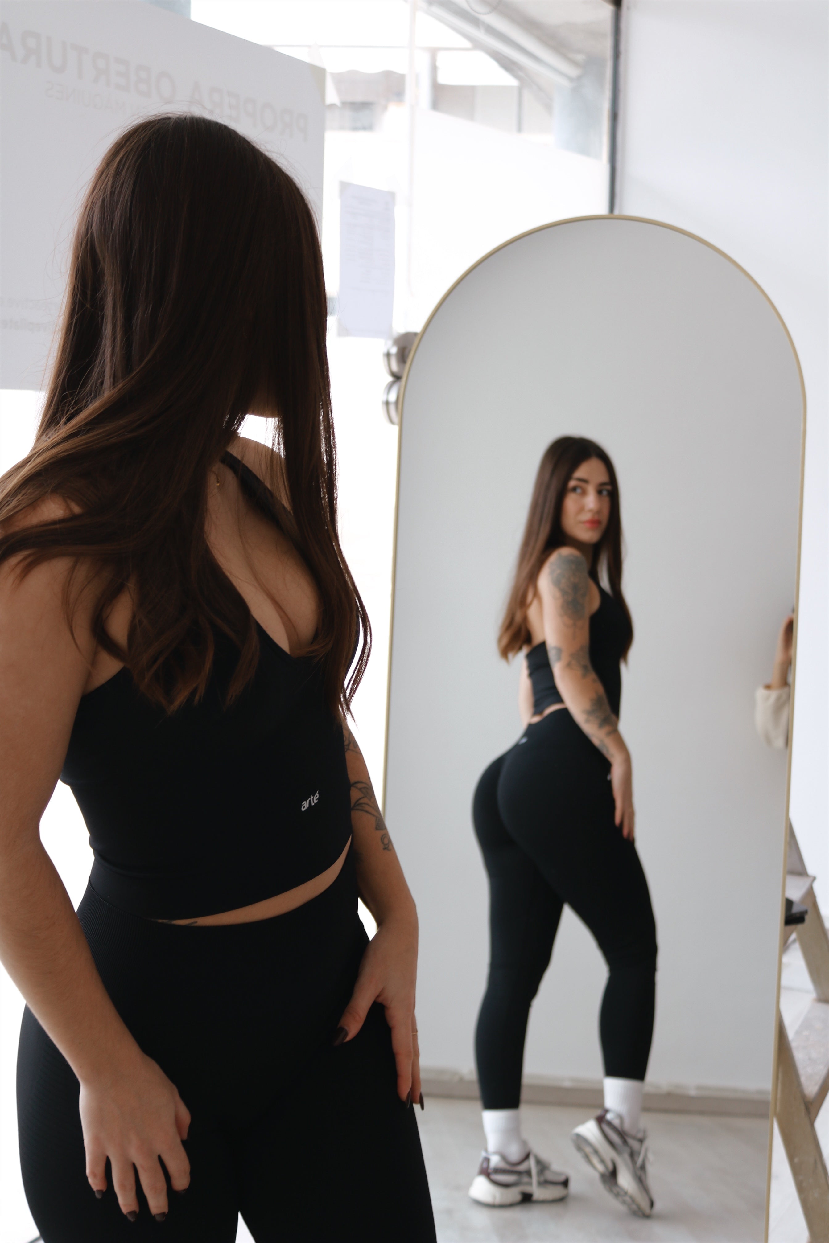 Leggings arté súper push up – Tiro Alto
